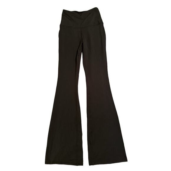 Madewell Women's High Waisted Pull On Flex Flare Leggings Size XS Black NWOT - Picture 2 of 9